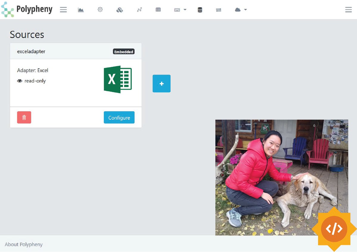 polypheny's tweet photo. As part of a #gsoc project, Kelly https://t.co/KaqAgCIwIF is adding an Excel data source adapter. This extension will allow querying Excel files through #polypheny. https://t.co/GtrxWGkWZN