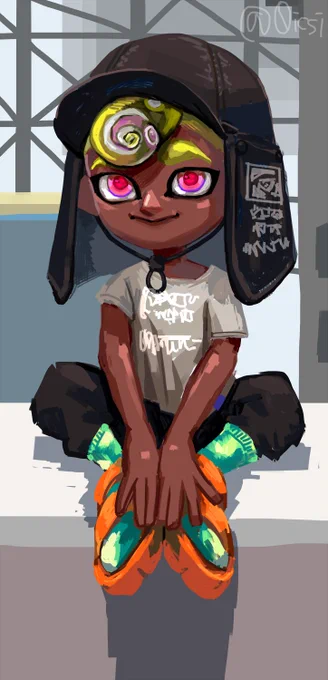 前夜祭楽しみだ～～～!!!!!sai/2h#Splatoon3 #スプラトゥーン3 #fanart 