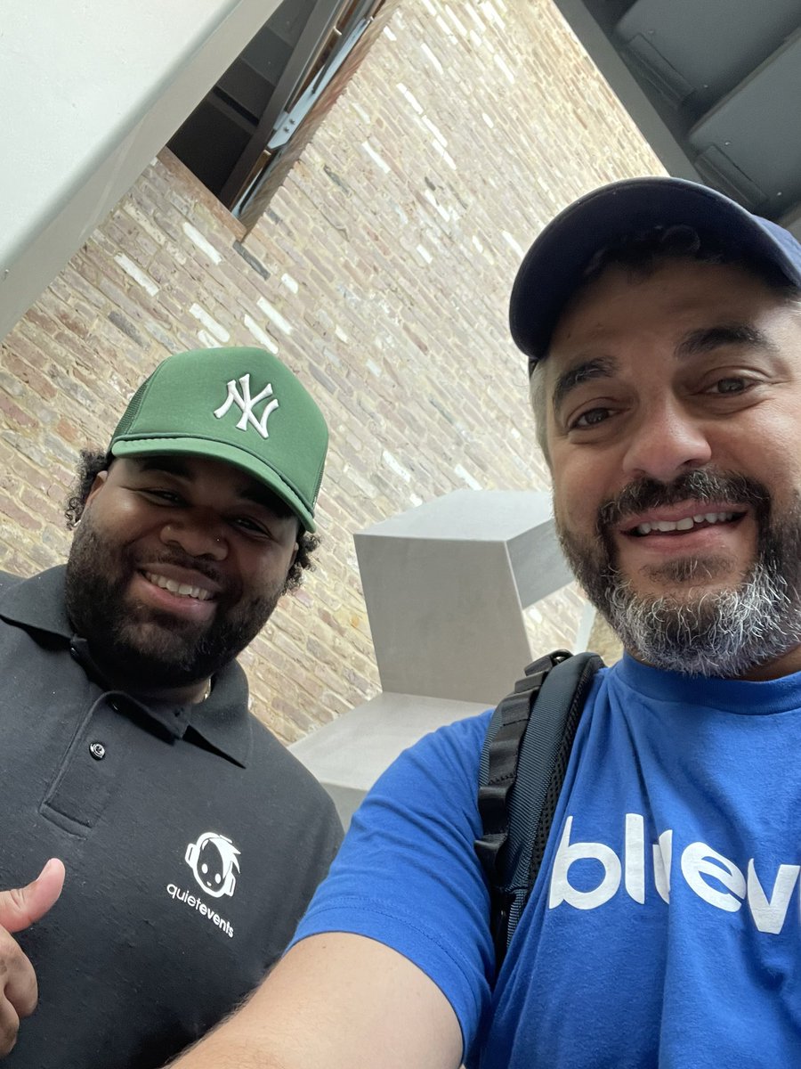 There is nothing more satisfying to me than running into a happy customer. Meet <a href="/bluevine/">Bluevine</a> customer <a href="/DJRichKidd/">DJ RICHKIDD</a> #Xerocon