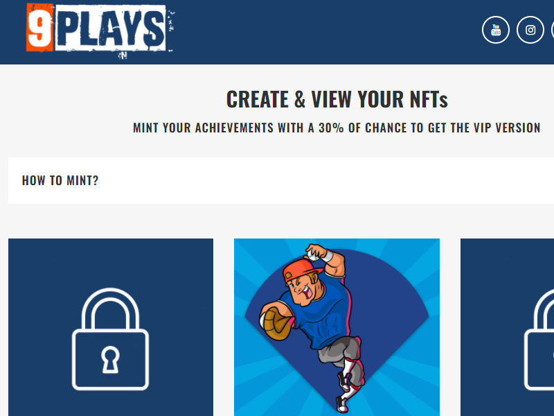 9PlaysApp's tweet photo. Mint your achievements from 9Plays as NFT 

#NFTCommmunity #Baseball #PolygonNFT #OpenSeaNFT https://t.co/vfHehtlOHd