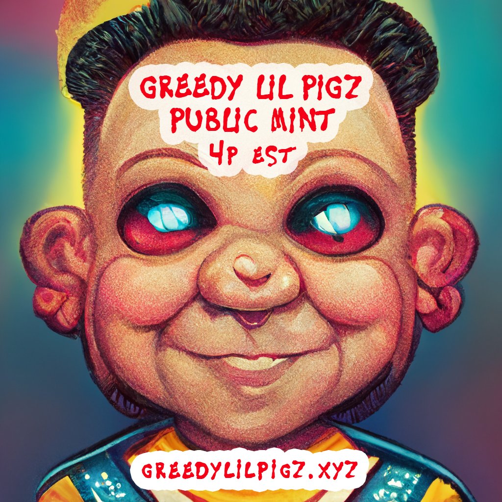 Greedy Lil Pigz tweet media