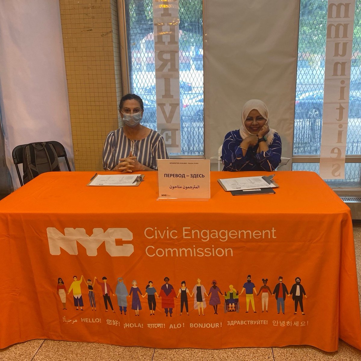 NYCCEC's tweet photo. The 2022 #AugustPrimary is in the books! A huge thanks to poll workers, volunteers, and all voters. Next up, Nov. #GeneralElection! 🗳️🗽

A special shoutout to our CEC interpreters for their dedication to ensuring all NYers have their voices heard at the ballot box.🗣️🌐 https://t.co/JzTX4FkLl5