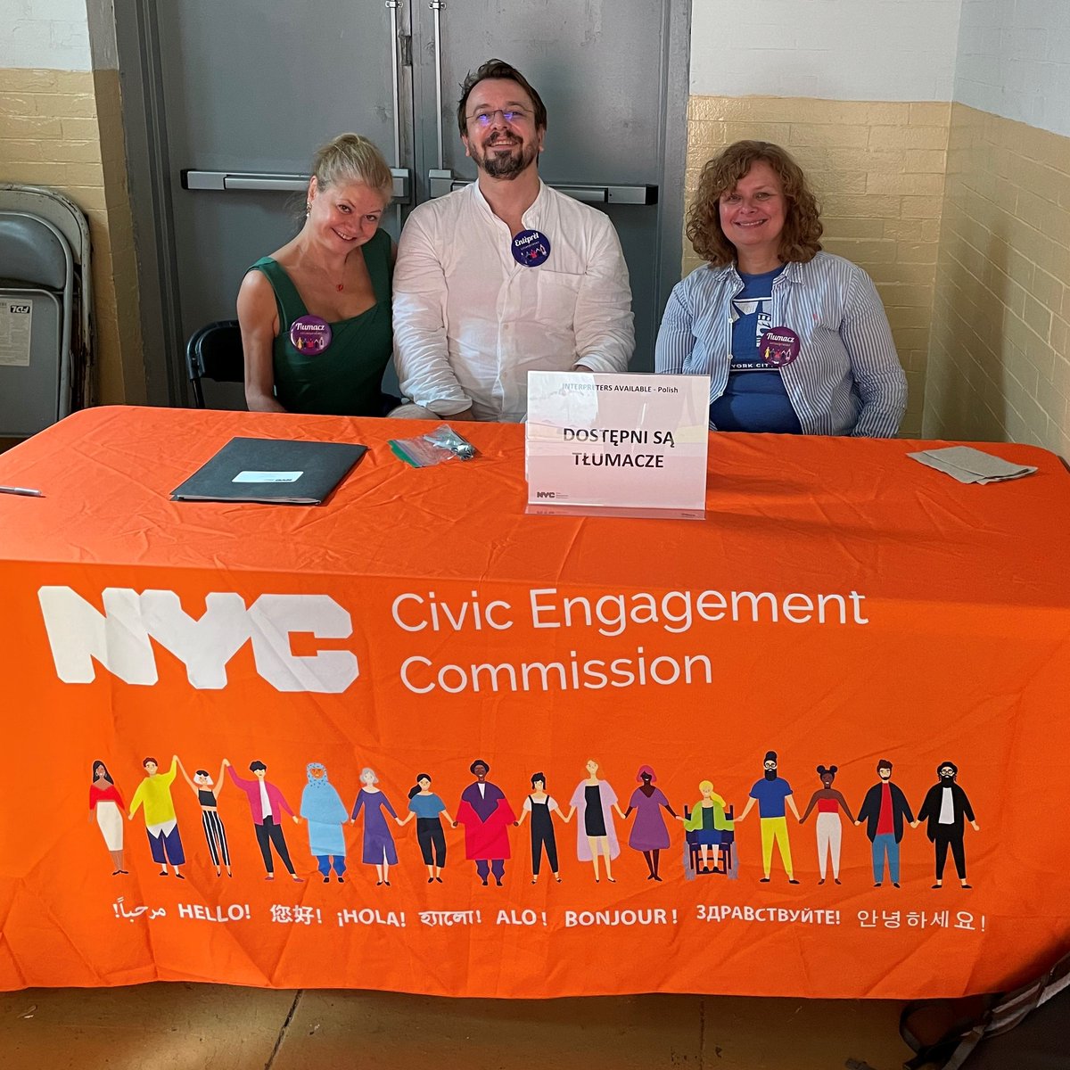 NYCCEC's tweet photo. The 2022 #AugustPrimary is in the books! A huge thanks to poll workers, volunteers, and all voters. Next up, Nov. #GeneralElection! 🗳️🗽

A special shoutout to our CEC interpreters for their dedication to ensuring all NYers have their voices heard at the ballot box.🗣️🌐 https://t.co/JzTX4FkLl5