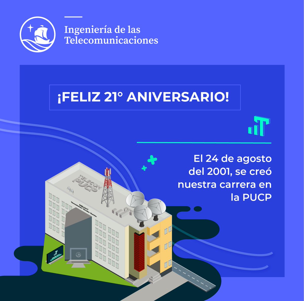 Telecomunicaciones PUCP tweet media