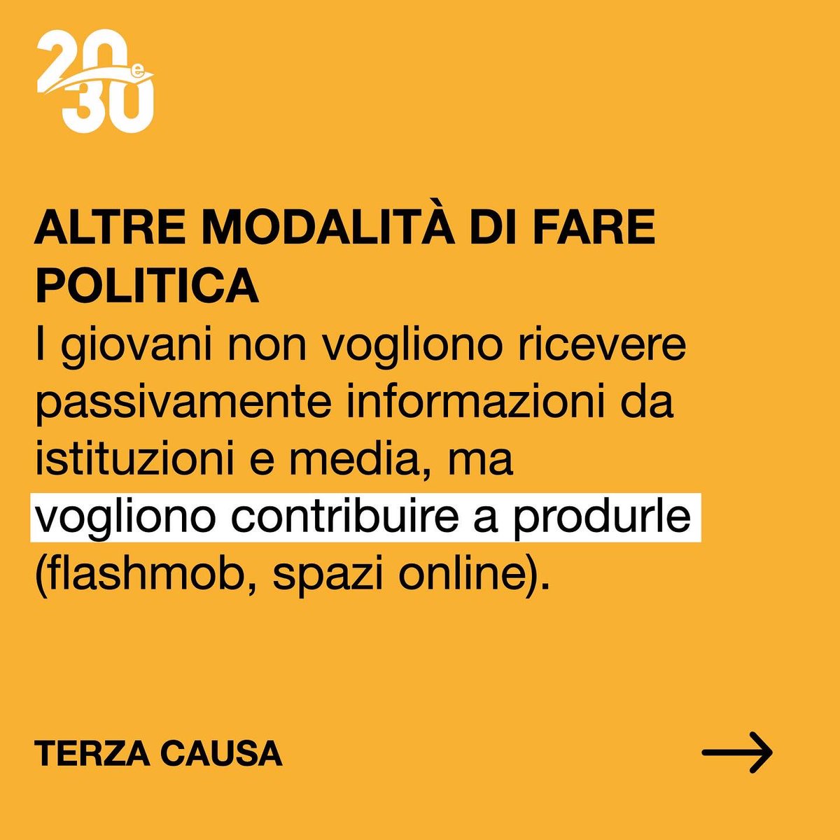 20e30_'s tweet photo. Abbiamo analizzato il problema e ricercato le principali cause del forte astensionismo giovanile. 

Nei prossimi giorni, analizzeremo specificatamente tutte le sfaccettature delle diverse cause indicate in questo post e vi presenteremo le principali proposte dei partiti. #20e30 https://t.co/Worz1lfw6F