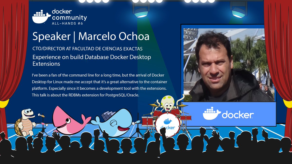 Hey <a href="/Oracle/">Oracle</a> Developers, if want to run #OracleXE 21c embedded as <a href="/Docker/">Docker</a> #Desktop #Extension
Join me on Sep 1 2022 Community All-Hads #6 dockr.ly/3QSdlID
See how it works and how was integrated.