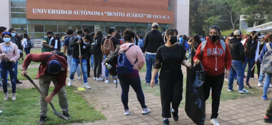 UABJO con altos costos de inscripción pese a ser universidad pública Pagan hasta 6 mil 935 para comenzar a estudiar el primer semestre de la licenciatura en cirujano dentista. bit.ly/3R9ld8A