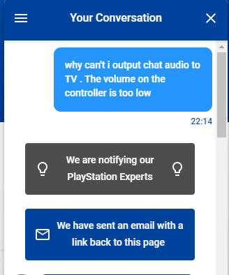 eddiecharly's tweet photo. #PlayStation5 I finally got my hands on a Ps5 and I am losing my mind trying to figure out a way to hear my chat audio through my tv like it used to be on PS4. This is ridiculous and it needs to be fixed now . https://t.co/xxwncjfSWB
