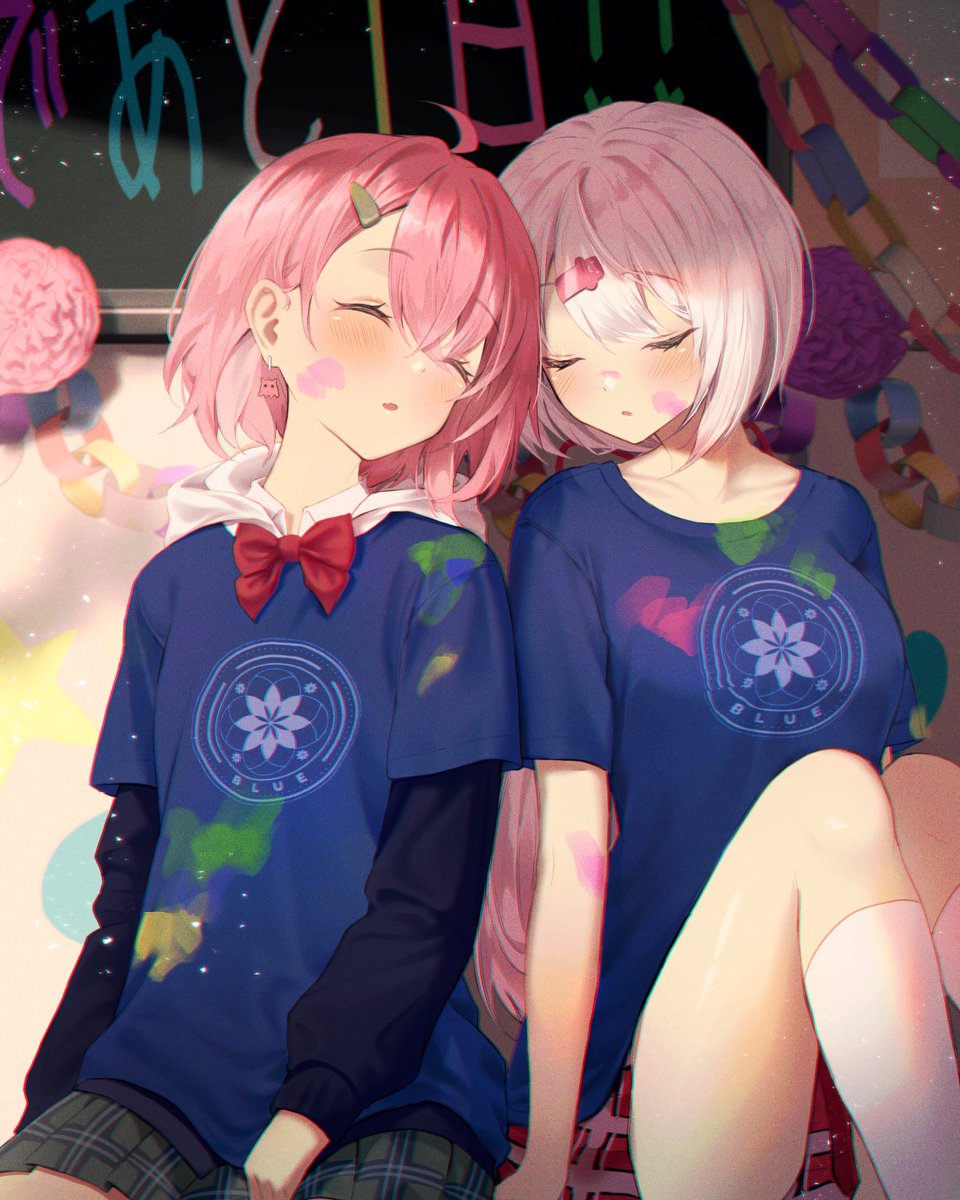 Ciawasemono's tweet image. 準備お疲れ様
#ふれふれにじフェス2022
#笹の絵 
#しいなーと