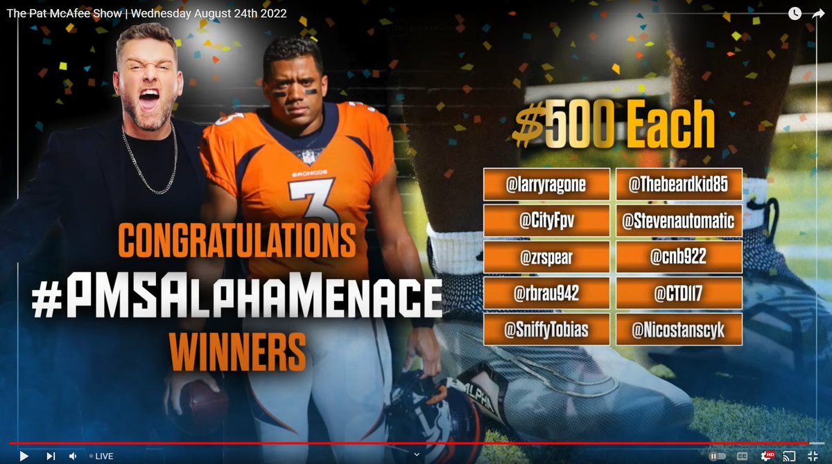 sniffytobias's tweet photo. THANK YEWWWW @PatMcAfeeShow @philmains #PMSAlphaMenace - sent you an email Phil regarding my cashapp account 🙏 https://t.co/pYKYex7BWf