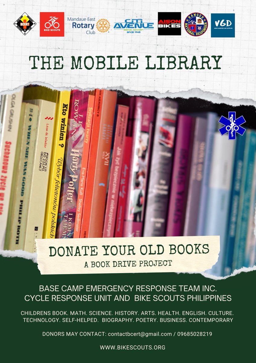 BCERTOfficial's tweet photo. DONATE YOUR OLD BOOKS https://t.co/OauPiYKnOy