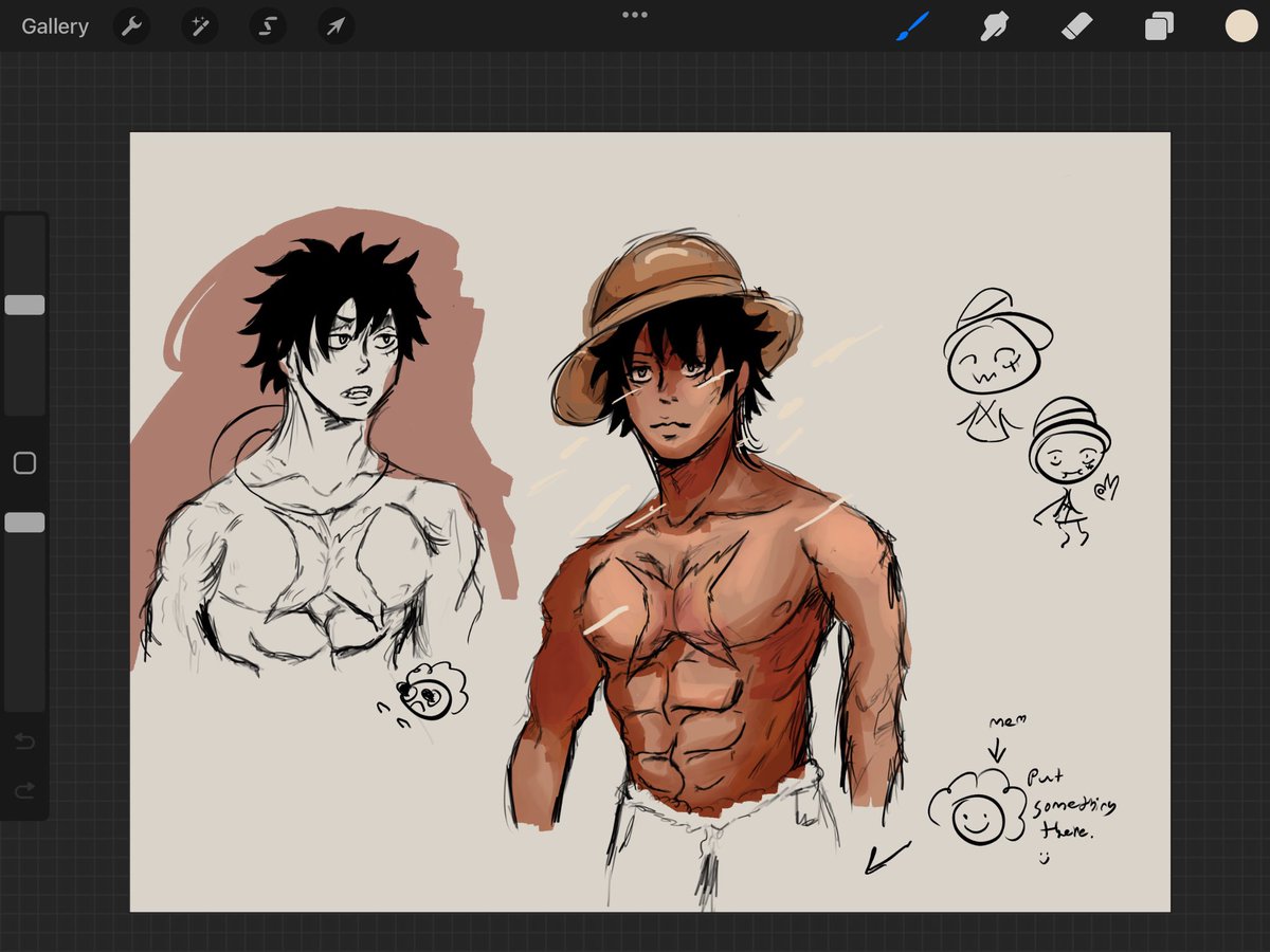 AnimeBrudda's tweet photo. Colored them all, im proud of sanjis coloring ngl #onepiece #roronoazoro #nami #vinsmokesanji #monkeydluffy https://t.co/7gjR4vR5fP
