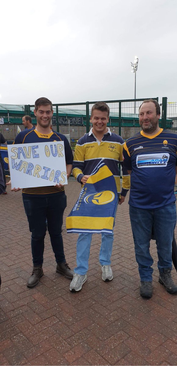 Good to see <a href="/AlexTyrer1994/">Alex Tyrer</a> &amp; <a href="/OGWOLLIE/">Ollie</a> out to support Worcester Warriors. 

They will be speaking on <a href="/bbchw/">BBC Hereford & Worcester</a> at 20:50.

#COYW #together