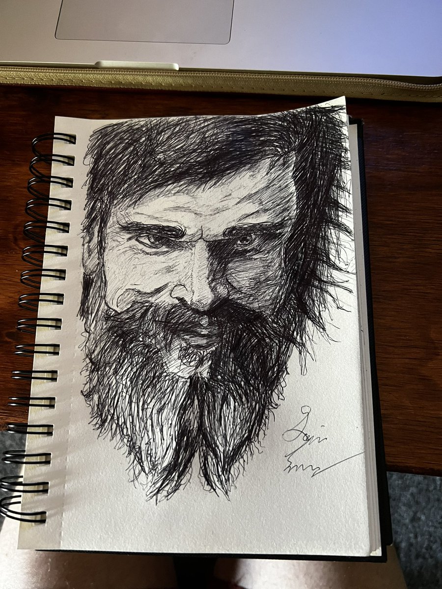 GavinLeverenz's tweet photo. Inspired by “Two Satyrs” originally created by Peter Paul Rubens
#pen #drawing #illustration #zebraf301 #twosatyrs #portrait #Sketching https://t.co/nbbOuvjPa5