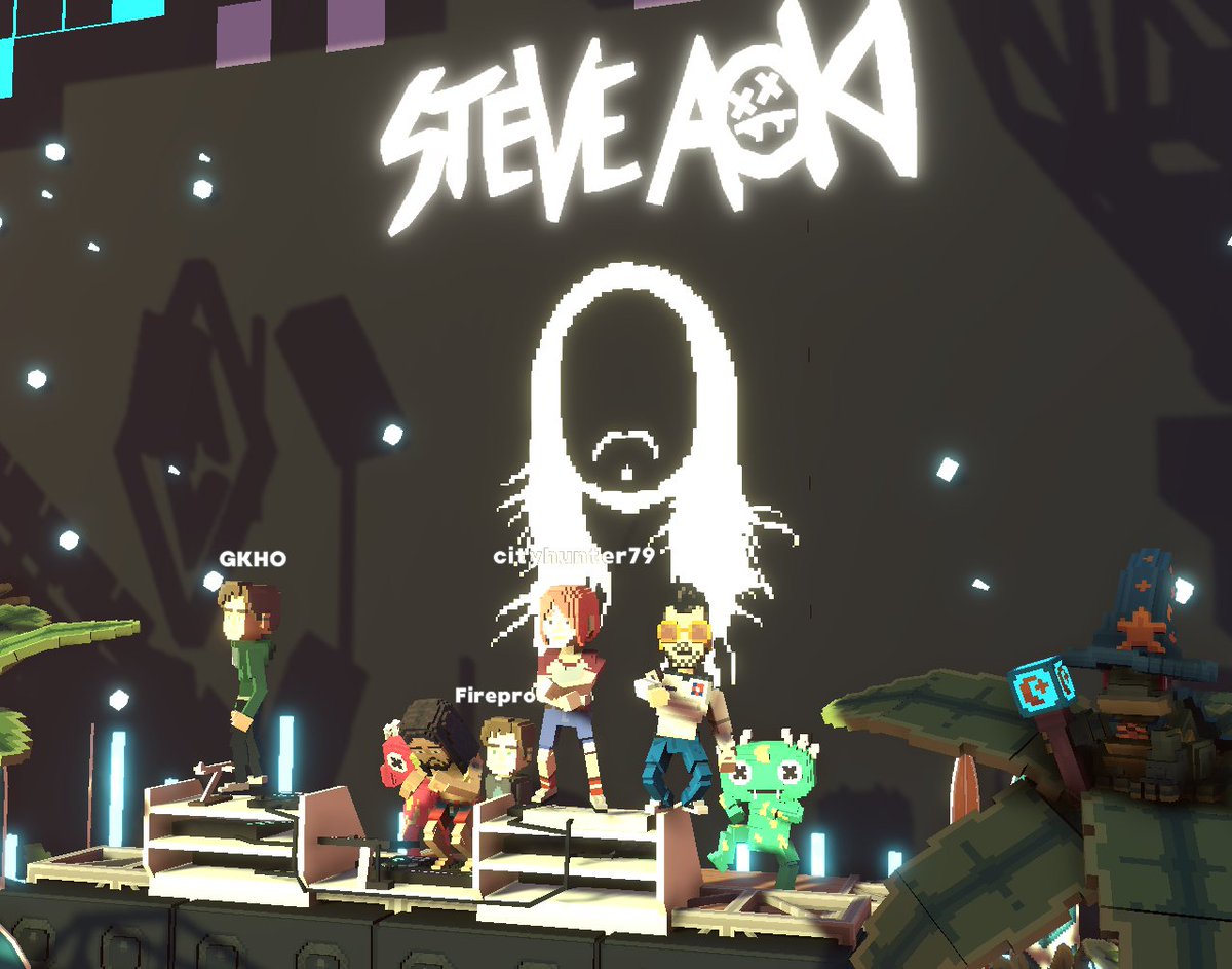 JonatasAssun's tweet photo. @TheSandboxGame @steveaoki I just participated in the #SandboxAlphaS3Giveaway for a chance to win 500 SAND! On stage with Steve Aoki, check out my screenshot below!
👇 https://t.co/3ZURcD06qV