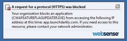 JacqBens's tweet image. What is this suspicious URL that @Citrix #WorkspaceApp&apos;s CWAFeatureFlagUpdater.exe is trying to access?? And while we&apos;re at it, wtf *is* CWAFeatureFlagUpdater.exe??