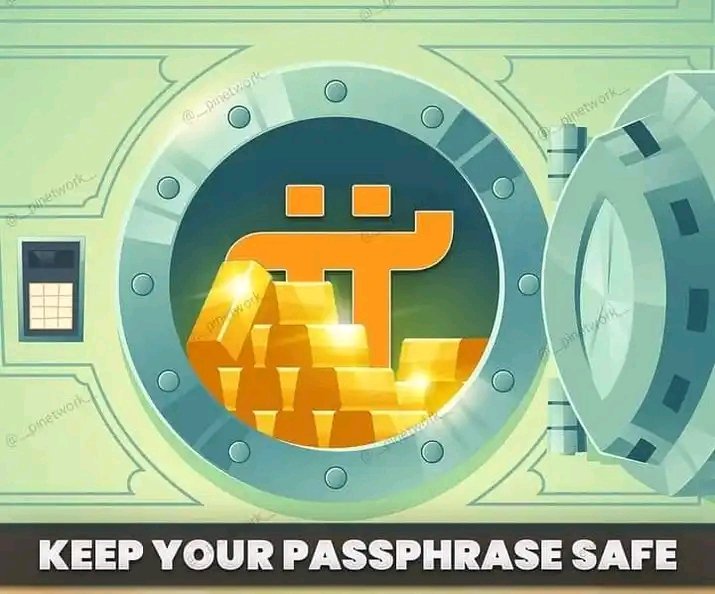 Vindicatedchidi's tweet photo. Hi Pioneers,
One of the most important things in your life right now is YOUR #PiNetwork PASSPHRASE.
Wherever you are, Whatever you do, by any means necessary, do whatever it takes to protect it AT ALL COST.
If you ever lose it, I AM DEEPLY SORRY
#ProtectYourPi https://t.co/XhFgJugoYj
