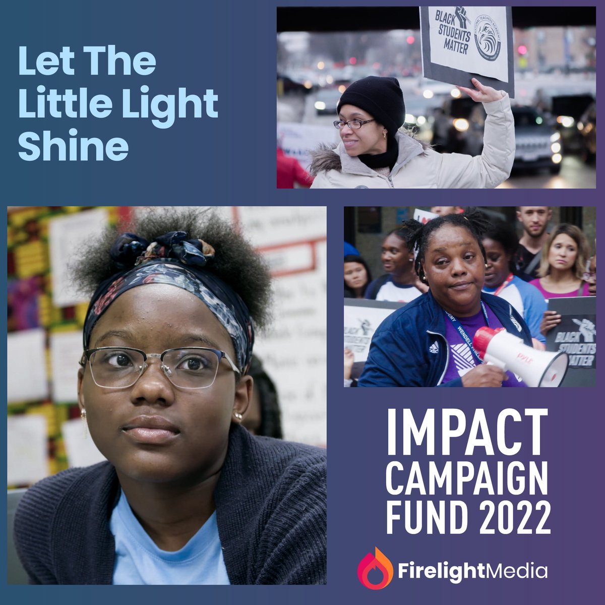 firelightmedia's tweet image. For our final 2022 #ImpactCampaign Fund spotlight, we&apos;re spotlighting #DocLabAlum @KevinShaw23&apos;s @LightShineDoc, which profiles a high-achieving elementary school near downtown Chicago that serves as a lifeline for Black children — until gentrification threatens its closure.