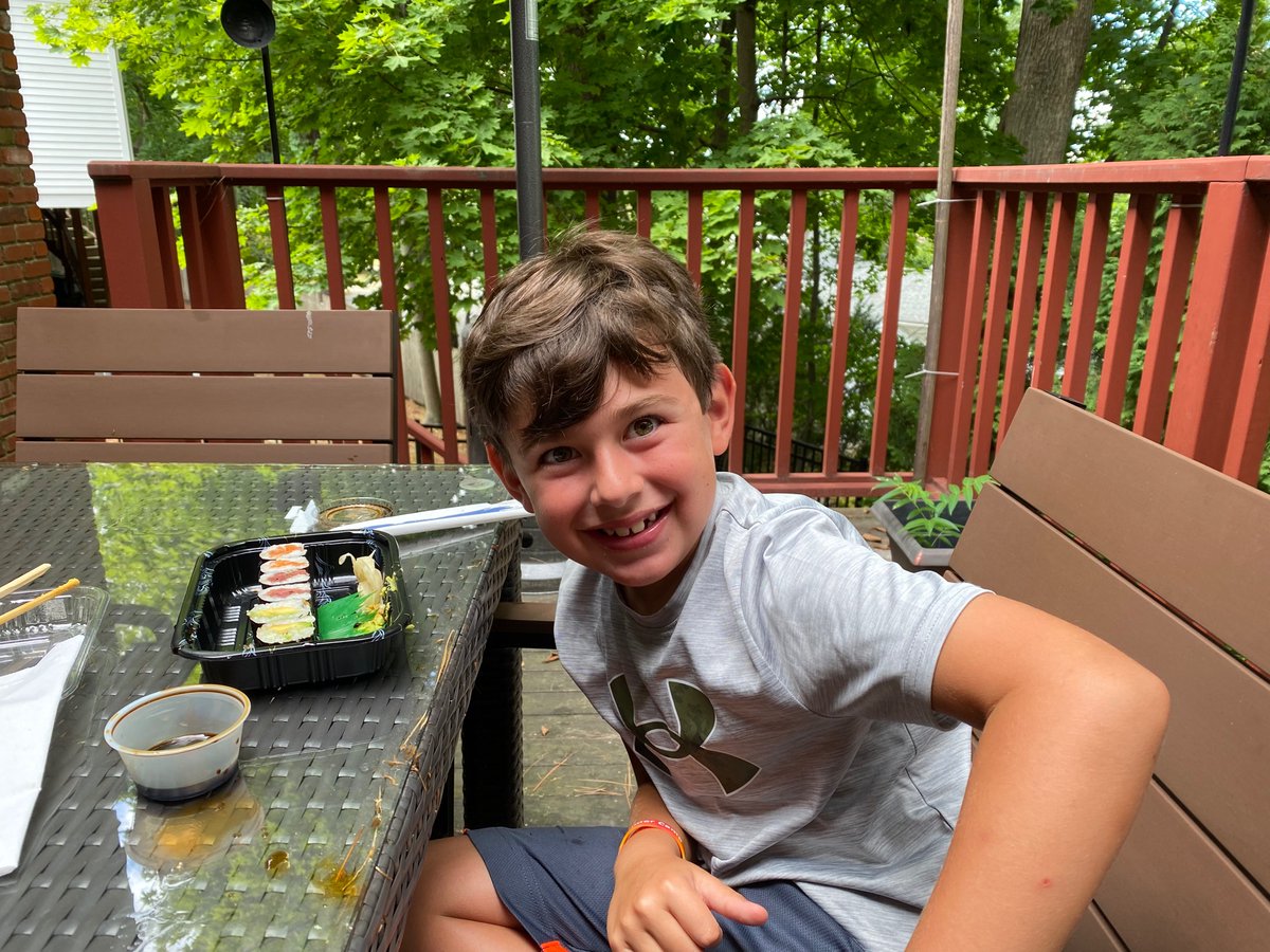 KerenLadin's tweet photo. When your kid asks you for YES DAY.. finally said #YES! #yesday #Summer #summerfun #SummerVibes #sushi #moreplease #8atheart #summermoresummer #momlife #FallisComing #notfallyet https://t.co/BGIGiJNLeF