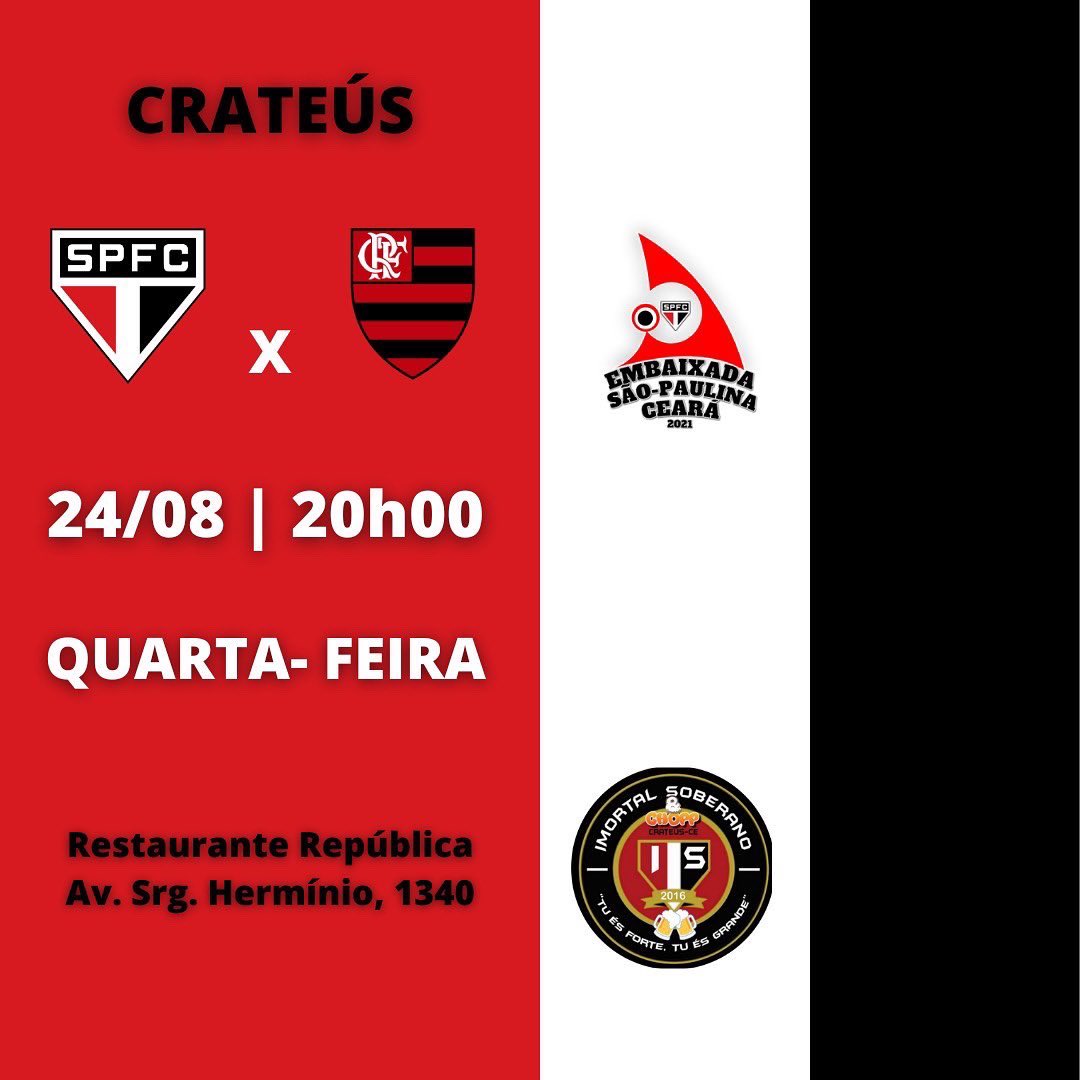 embaixadasp_ce's tweet photo. Hoje teremos encontro QUÁDRUPLO! Qualquer dúvida entrem em contato com os responsáveis:
FORTALEZA - (85) 996109607 - Cesar Hideki
SOBRAL - (88) 997959127 - Yan Victor/ (88) 996959476
CRATEÚS -(88) 992422375 - Rayuri Souza
IGUATU - (88) 988452147 - João Paulo 
#VemPraEmbaixada 👊 https://t.co/x5HI0dD4vF