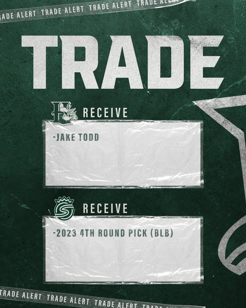 TRADE ALERT:

We have acquired forward Jake Todd of Beaver Bank, NS from Chicoutimi. Welcome Jake!

Details - bit.ly/3Te73VG | #GoMooseGo