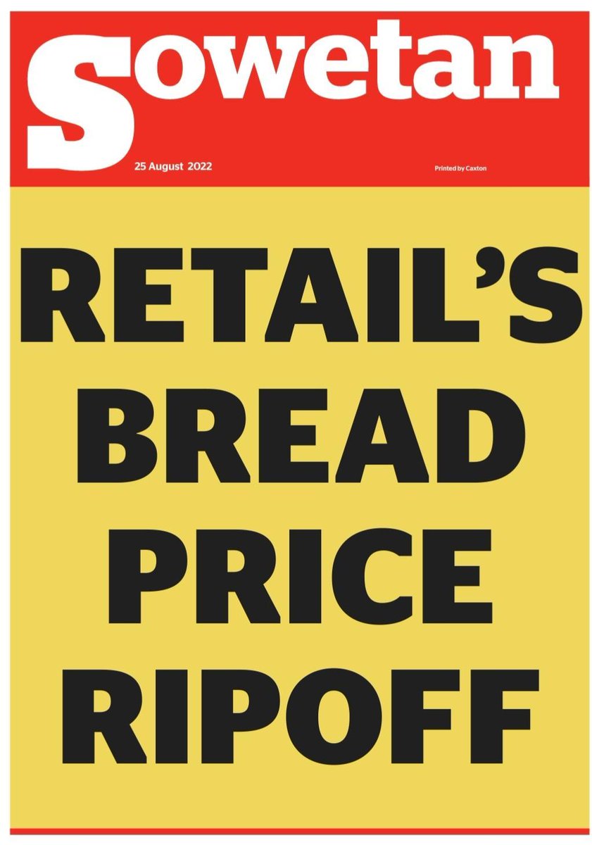 Sowetan LIVE on Twitter "The Competition Commission has noted that retailers are buying loaves