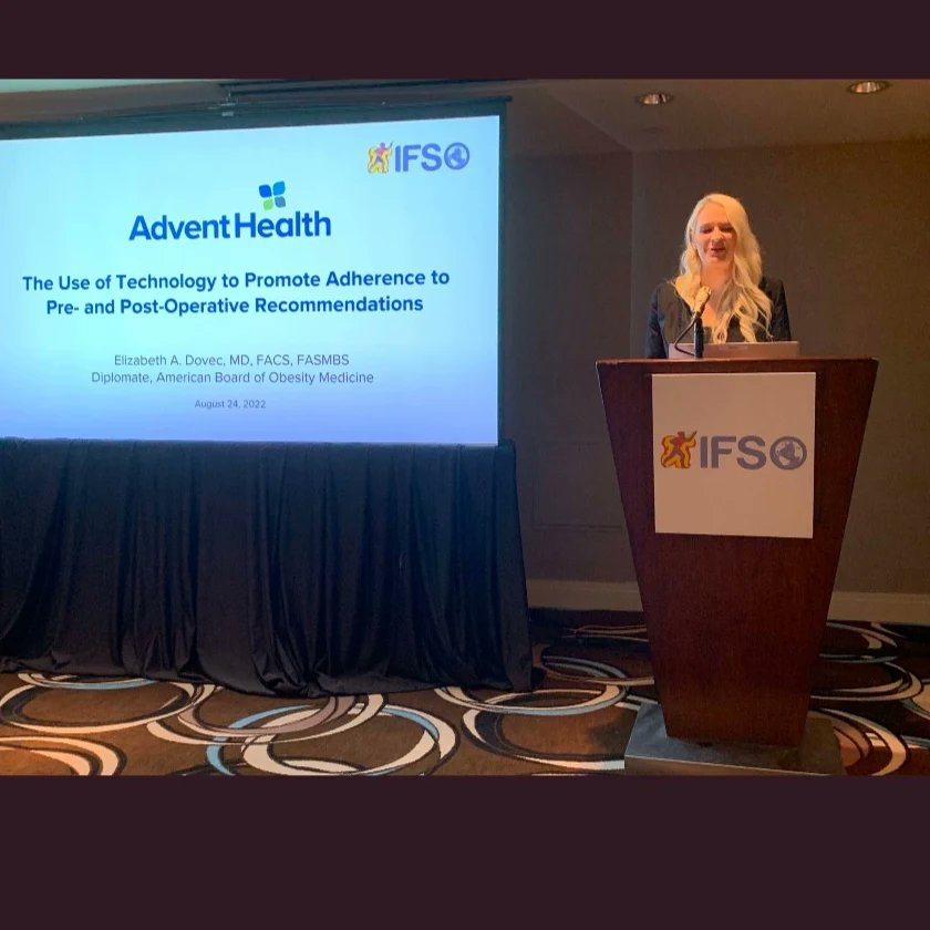 Dumont75A's tweet photo. Love meeting professionals in the field of Metabolic and Bariatric Surgery who are changing their patients lives! #ifso2022 #miamibeach #bariatricsurgery #wellnessjourney #gettingeducated #bariatricsurgerycommunity #technologyrocks
@drdovec https://t.co/FRfajgZ6KN