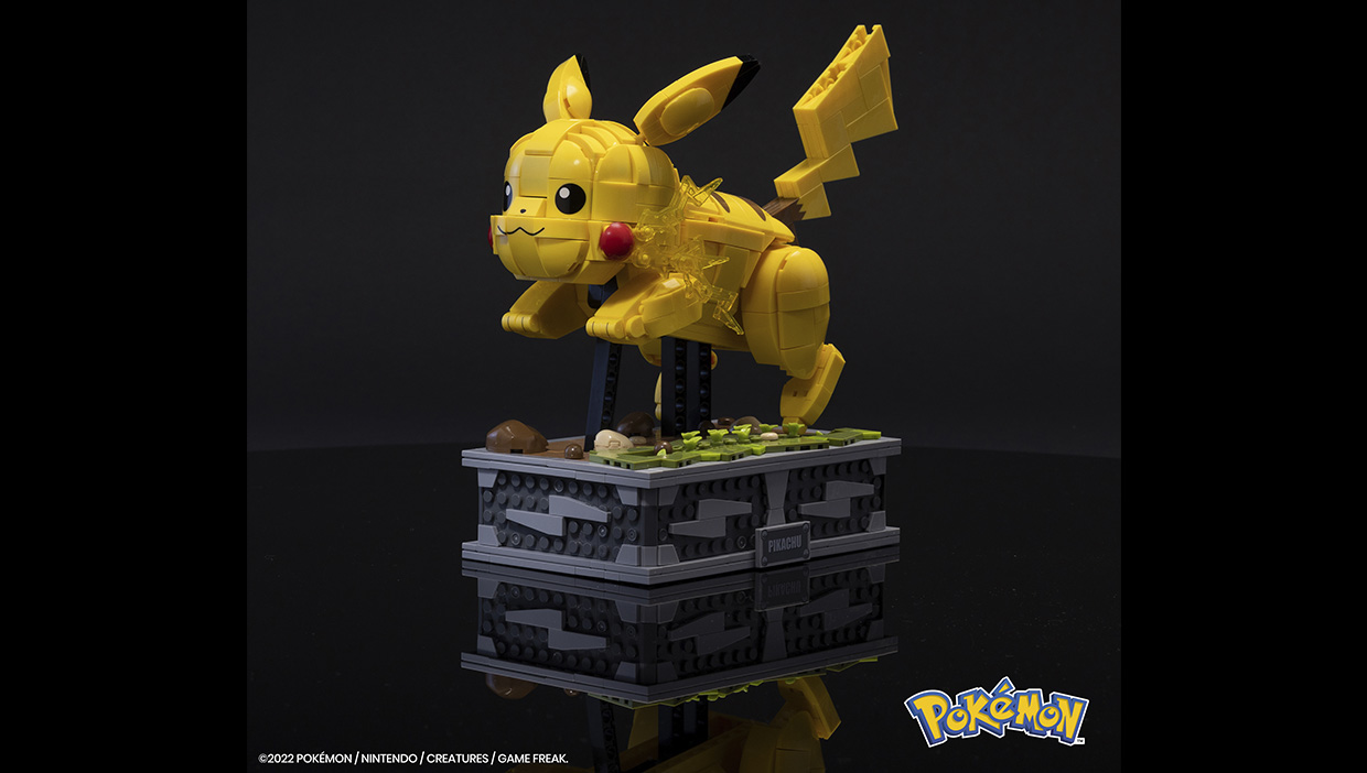 MEGA Pokémon Motion Pikachu Mechanized Building Set — Learning