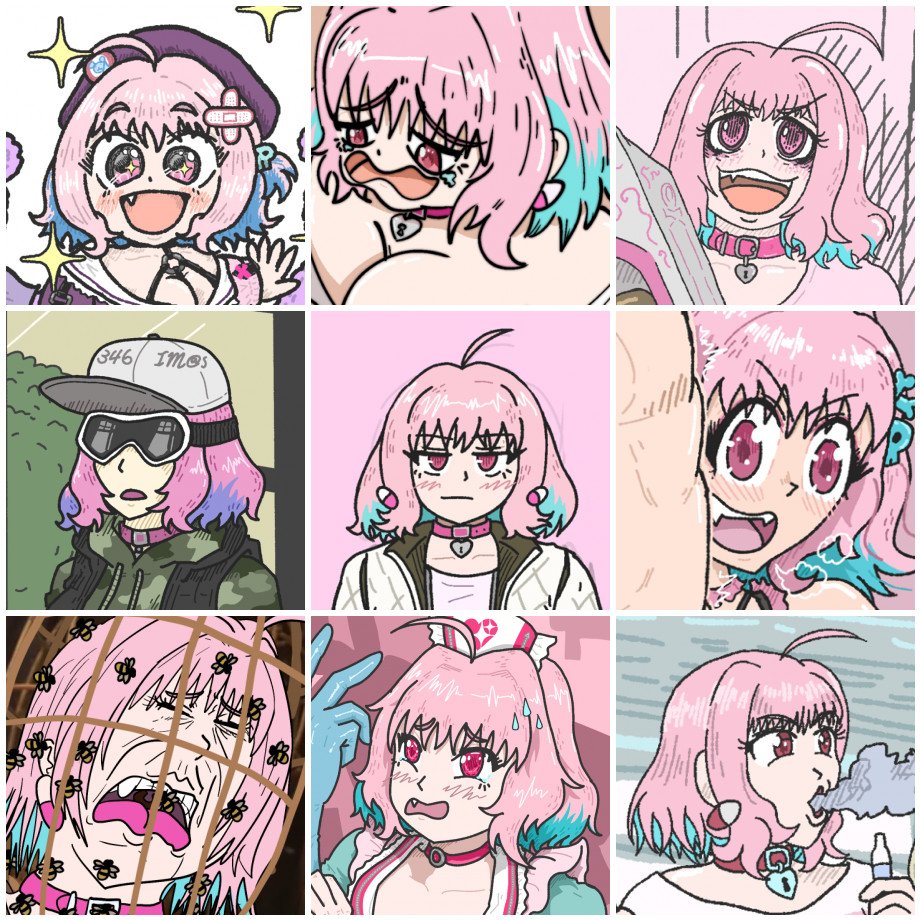 oops all riamu! #FaceYourArt 