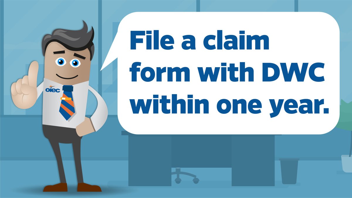 OIEC's tweet photo. ➡️ To protect your rights, you must send a completed Employee's Claim for Compensation for a Work-Related Injury or Occupational Disease (DWC Form-041) to DWC within one year of the date of injury.

#WorkersCompWednesday #OIECTexas #WorkersComp #Texas #StateAgency https://t.co/XhqOPFwpxY