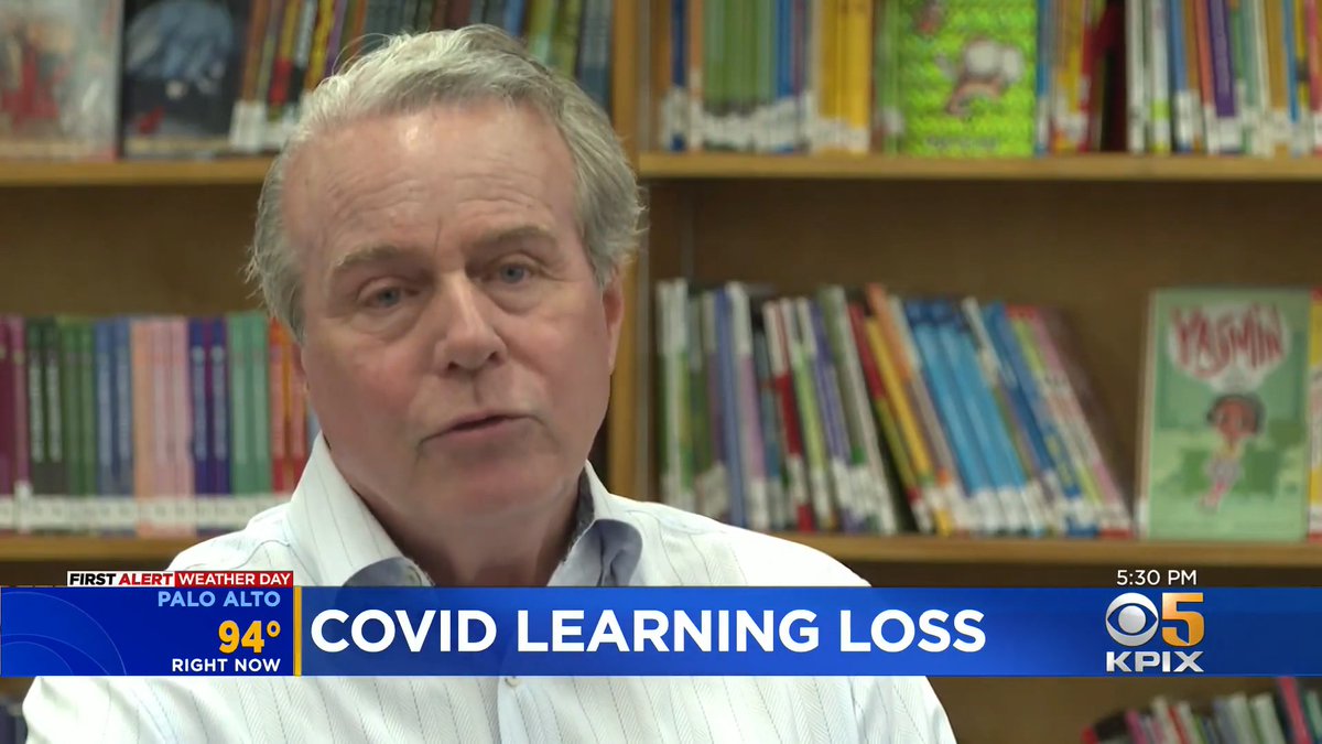Children_Rising's tweet photo. Jim Wambach was at Martin Luther King, Jr. Elementary School discussing challenges many children face from COVID. KPIX's @MaxDarrowTV profiled Children Rising programs. WATCH: https://t.co/91BytevcdR @KPIXTV #unfinishedlearning #learningloss #IamOUSD https://t.co/GSCUIBOEQx