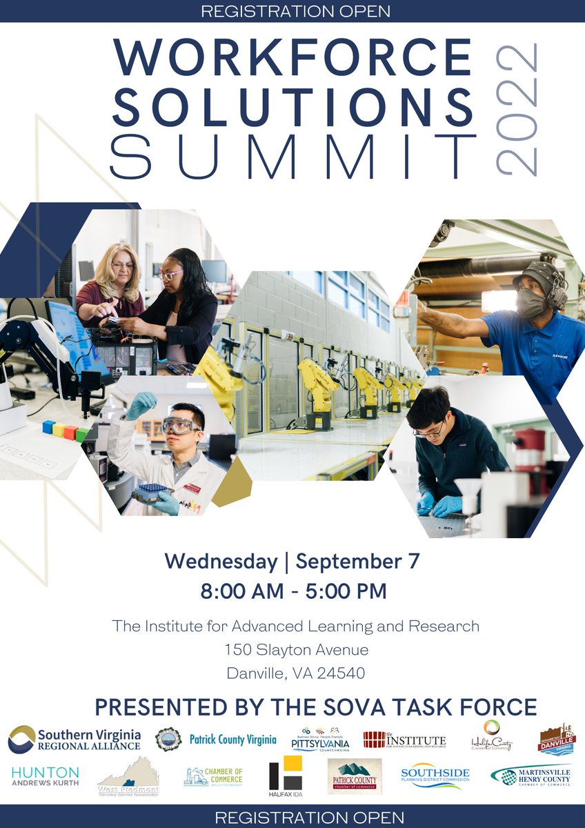 Interested in learning about federal, state, local, and private sector resources available for your workforce problems? Join us at the Workforce Solutions Summit on September 7 <a href="/IALR/">IALR</a> | Registration is now open eventbrite.com/e/workforce-so…