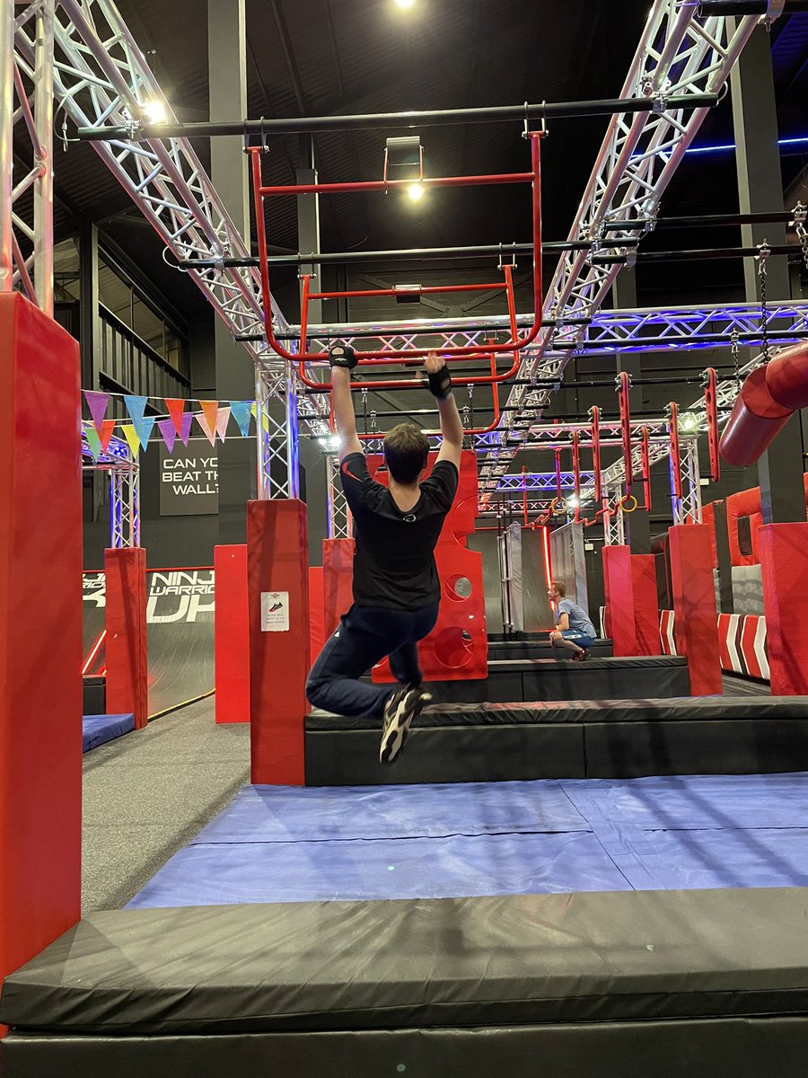 Ninja Warrior trip with Wednesday Squad tonight <a href="/Medway_Youth/">Medway Youth Service</a>