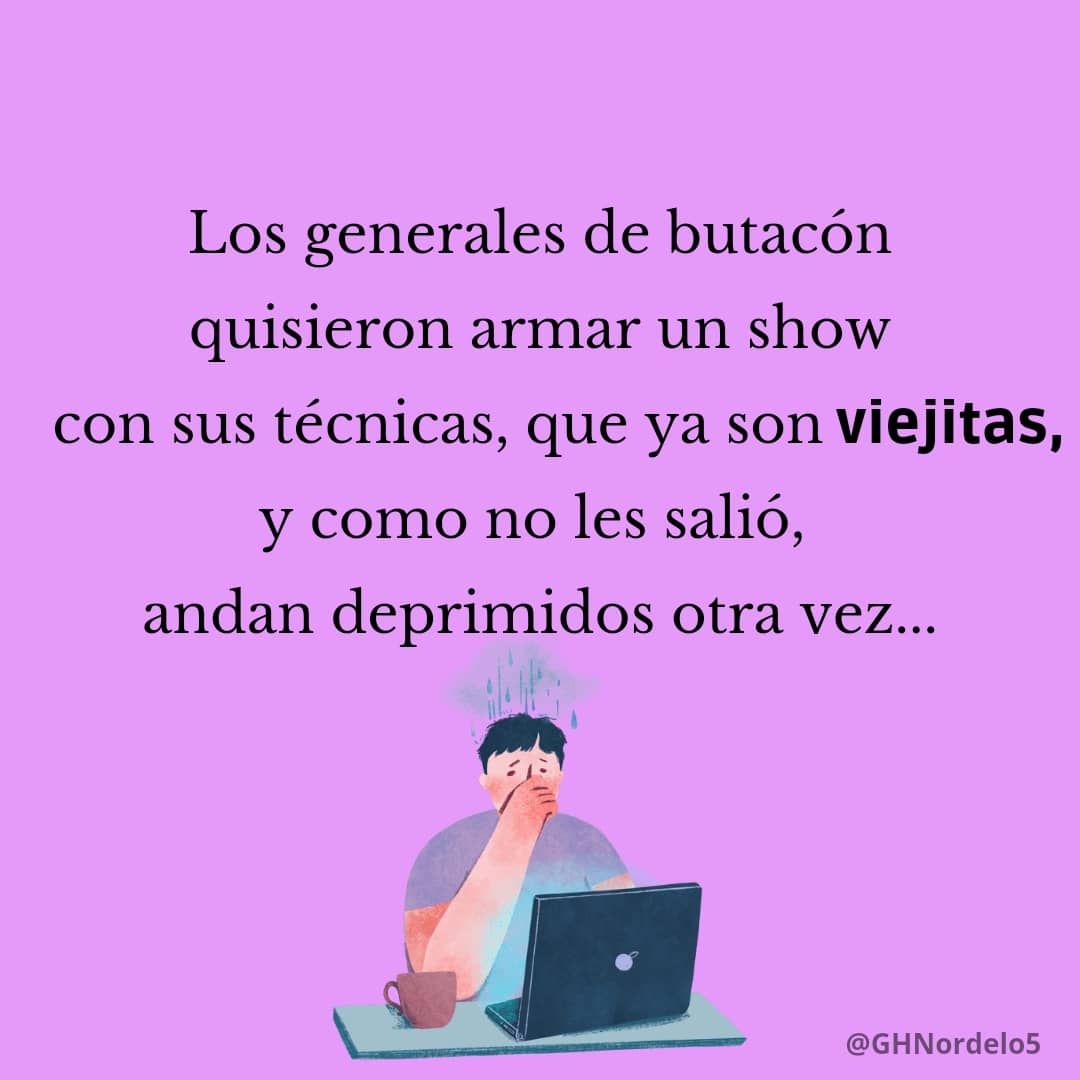 En su afán de que otros hagan lo que ellos no tuvieron el valor de hacer, inventan un cuento, y terminan creyéndoselo ellos mismos... ¡Qué gente caballero! #Cuba #CDRCuba #SomosDelBarrio