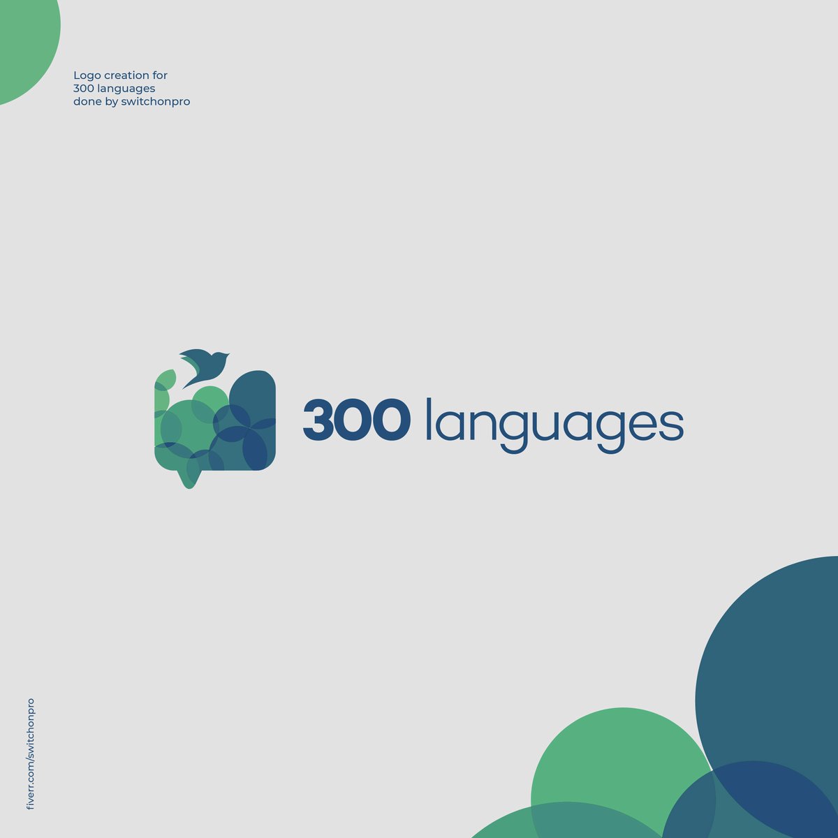 Switchonpro22's tweet photo. Creative professional logo for 300 languages, done by switchonpro
https://t.co/VNkwHeNV0t
Order for your brand logo now!!!
.
.
#bestlogodesigner #bestlogo #bestlogodesign #Fiverr #fiverrseller #fiverrgig #logo #designer #creative #modern #professional #cheap #youtubebranding https://t.co/63aCyKsh4A