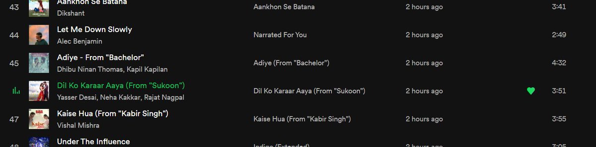 Congratulation #sidharthshukla #NehaSharma #YasserDesai #nehakakkar for #dilkokaraaraaya  100M plays on Spotify. Its still trending at 46th place even after 2 years. This is really huge