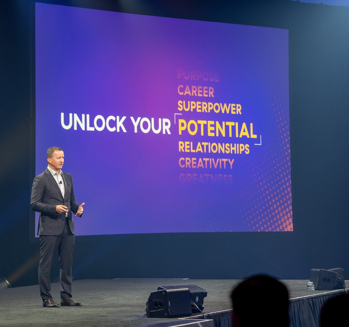 This week, Zscaler is kicking off SKO Unlocked 2023, a conference to unlock your potential. Hundreds of employees flew to Chicago to participate in inspiring speeches, thought leadership, and coaching. It was a great way to learn (and have fun). Check out the photos below. 🔽