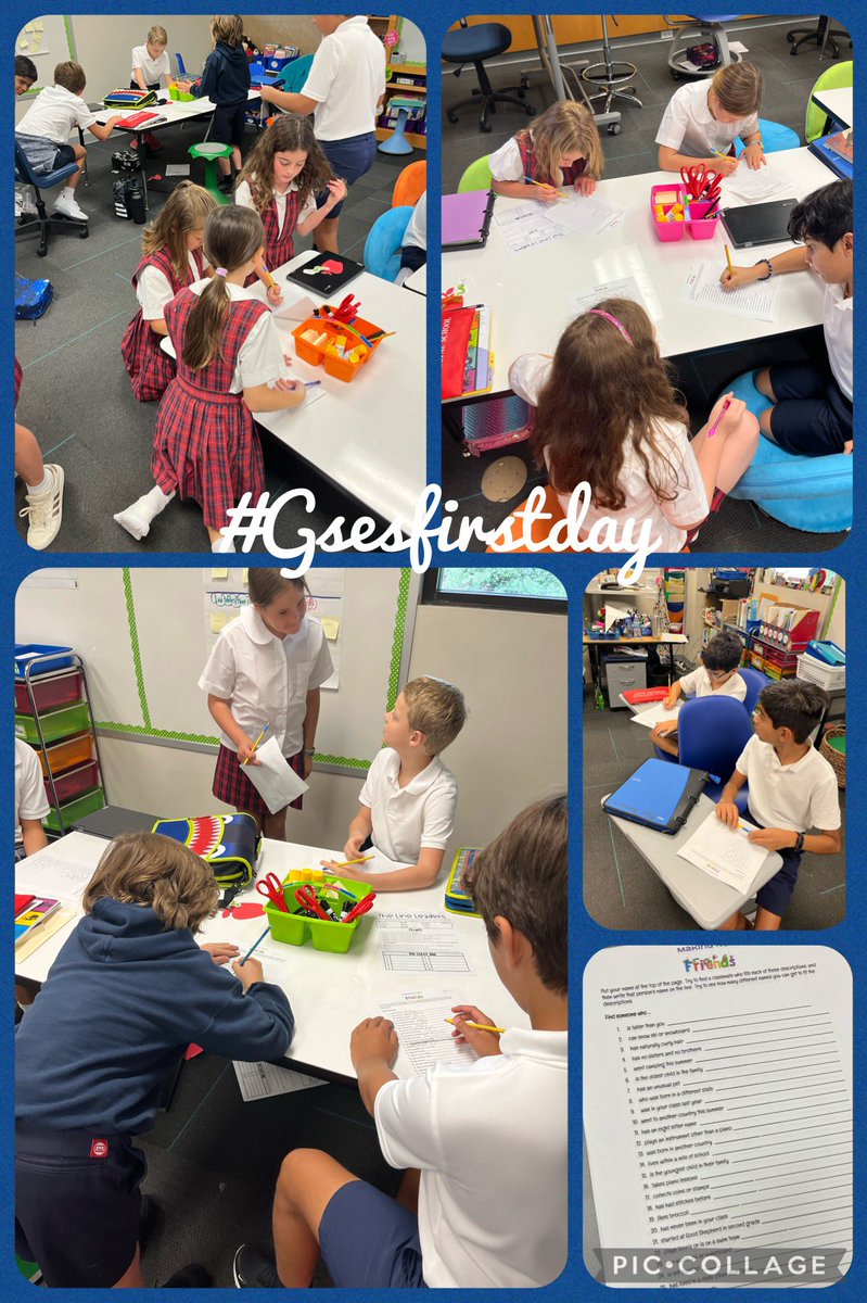 cjohnson_gses's tweet photo. Making new friends in 4J! @gsesdallas @GSESAdmission #Gsesfirstday https://t.co/Y82b80L5Qa