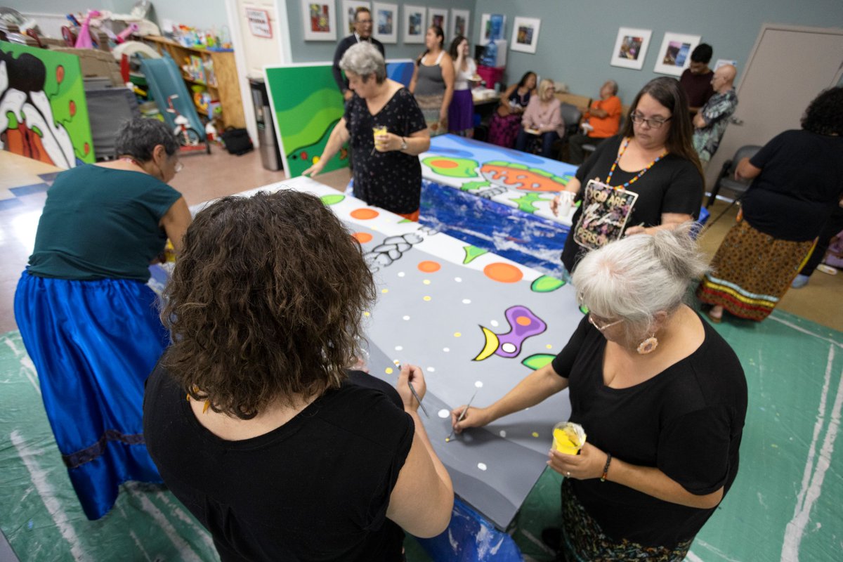 City of London (@cityofldnont) on Twitter photo The City, N'Amerind Friendship Centre & the <a href="/LdnArtsCouncil/">London Arts Council</a> are working together to develop “We Are Still Here” – a seven-panel Indigenous mural that will honour the legacy of Residential School Survivors & the children who were lost through Canada's Residential School System. The City, N'Amerind Friendship Centre & the <a href="/LdnArtsCouncil/">London Arts Council</a> are working together to develop “We Are Still Here” – a seven-panel Indigenous mural that will honour the legacy of Residential School Survivors & the children who were lost through Canada's Residential School System.