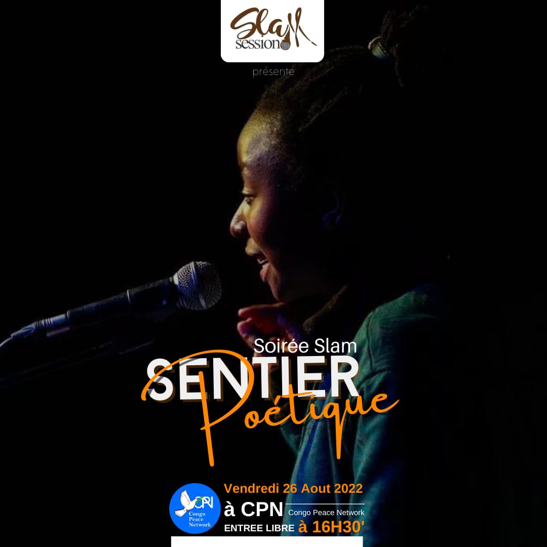 PRwamigabo's tweet photo. Chaque dernier vendredi du fin du mois #GomaSlamSession vous invite à prendre part à une soirée poétique qui se tiendra à @congopeacenet Ce 26 août à 16h 30 Venez et ensemble sarclons le Sentier de nos rêves avec l'espérance. @depaul_bakulu @JDuickem @DonLouisLAbedi1 @Mungedi3 https://t.co/e1rzogkV9s