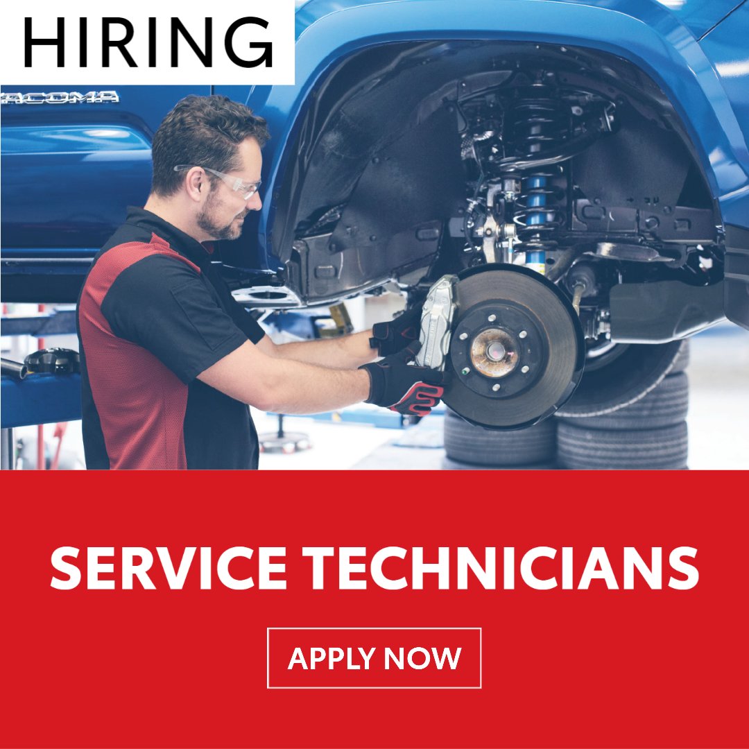 We're looking for service technicians to add to our growing service team! Be a part of some of the best automotive problem-solvers in the industry, working in a state-of-the-art service facility (one of the biggest in Miami). 
Apply here: rpst.page.link/tcxn
#WeAreHiring