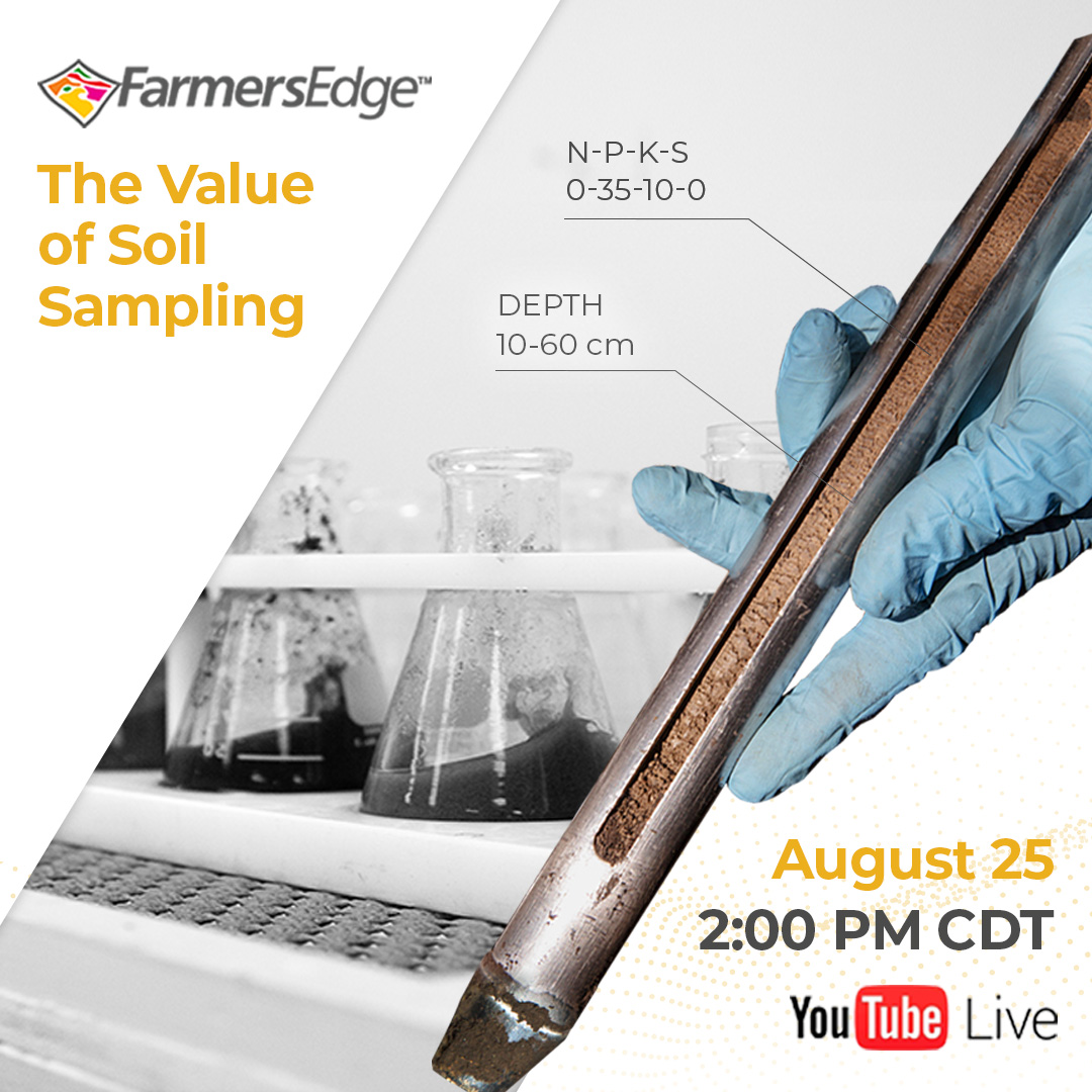 CorvianLabs's tweet photo. Join agronomists George Bilinsky and Matt Keller tomorrow as they unearth the true value of accurate soil testing - optimized inputs and high-yielding, low-carbon grain.

Subscribe below and join us tomorrow at 2 PM CDT! 
 
https://t.co/ryyRiHeGHU

@FE_NPlains @FE_EPrairies https://t.co/Gh3lQZWuPS