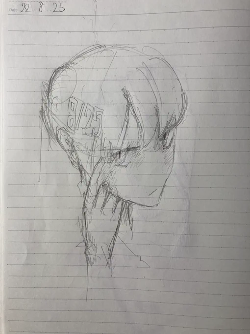 落書き
最近手を描くのが上達してきている

(今後は完成品以外の絵はここに上げることにするよ!心のオアシスとしてくれ!) 