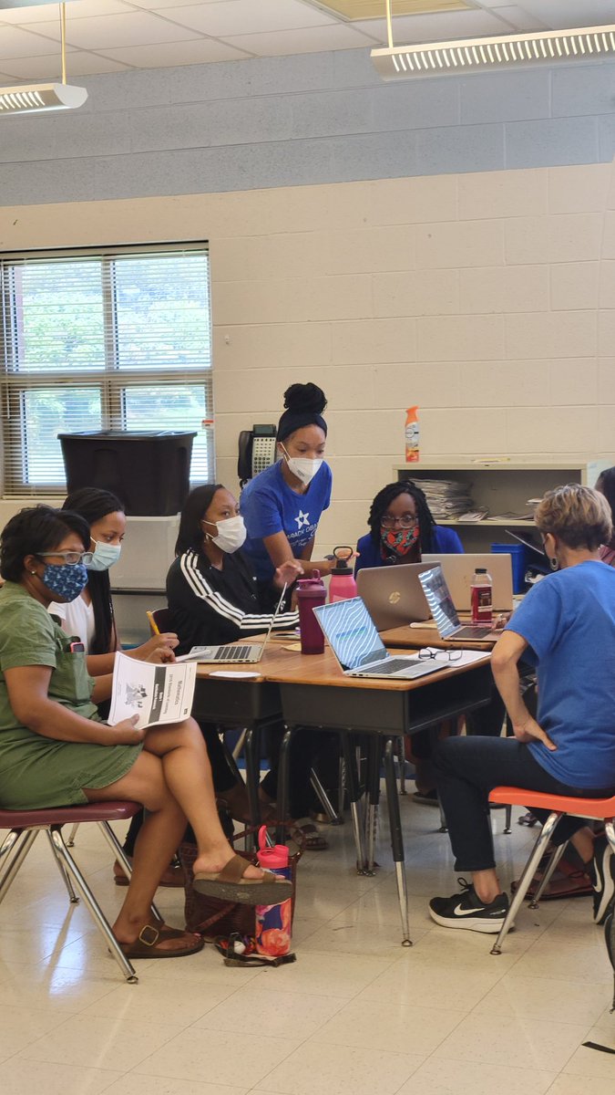 RPSMathTeam's tweet photo. Kindergarten & 1st Grade Academic Architects are checking in on teachers working on a scavenger hunt to find the updates to our curriculum documents! #notascript #morethanatextbook #focusedonstandards
@Tyharri @AutumnNabors1 @CJBellTeach @sheis1GEM @divein2STEM #Dreams4RPS https://t.co/kKDBEOZXKX