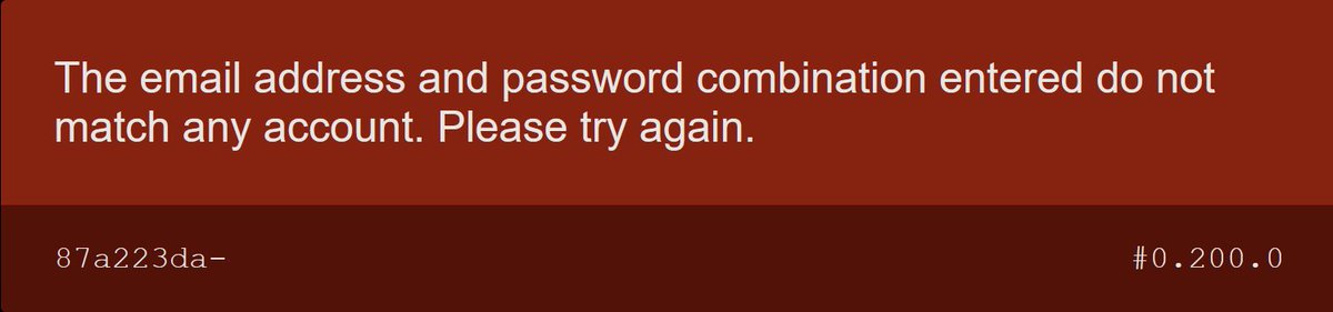 JieBaef's tweet photo. @RockstarSupport yesterday I logged into my acc and downloaded GTA V (didn't play).

Today I cannot login to my account anymore, even after several password resets.

Apparently I am not the only one: https://t.co/uLYgMw8UPq

The error I get when logging in looks like this: https://t.co/c57X9oRps5