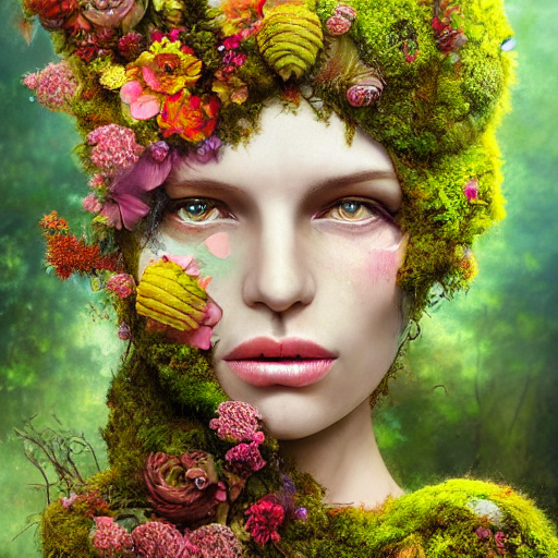 artvizual's tweet photo. Woman nature #artoftheday #dailyart #aiart #aigenerated #generative #woman #abstractart #igart #igartwork #dallemini #midjourney #midjourneyart #ai #aiart #digitalart #natureart #womaninspiration #womanart #difusion https://t.co/rJB2DIJkAj