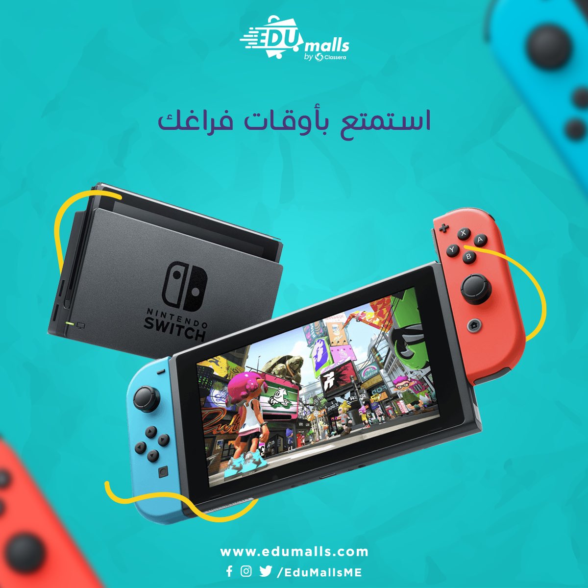 EduMallsME's tweet photo. هدية النجاح جاهزة، اقضي أوقات فراغك مع نينتندو أي شوب جي بي 25
تسوق الآن من خلال موقعنا

https://t.co/xH3sRR7eN1
#Edumalls
#Classera
#Education
#Leadership
#KSA
#Egypt https://t.co/Nw7sKIBzCb