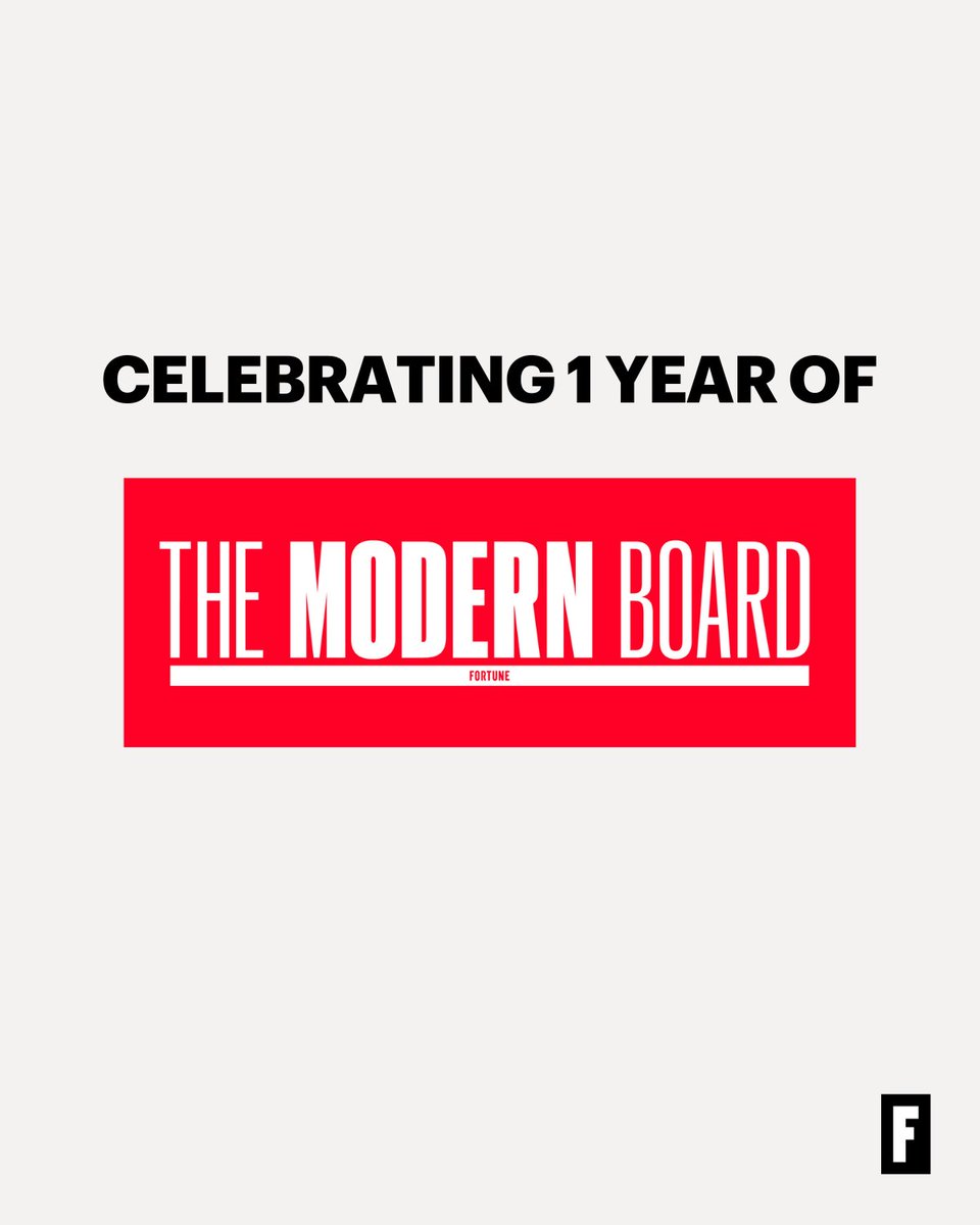 What is The Modern Board and why is Fortune celebrating it? 🧵👇