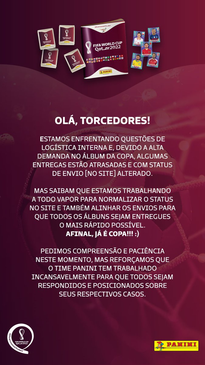 Torcida Panini tweet media