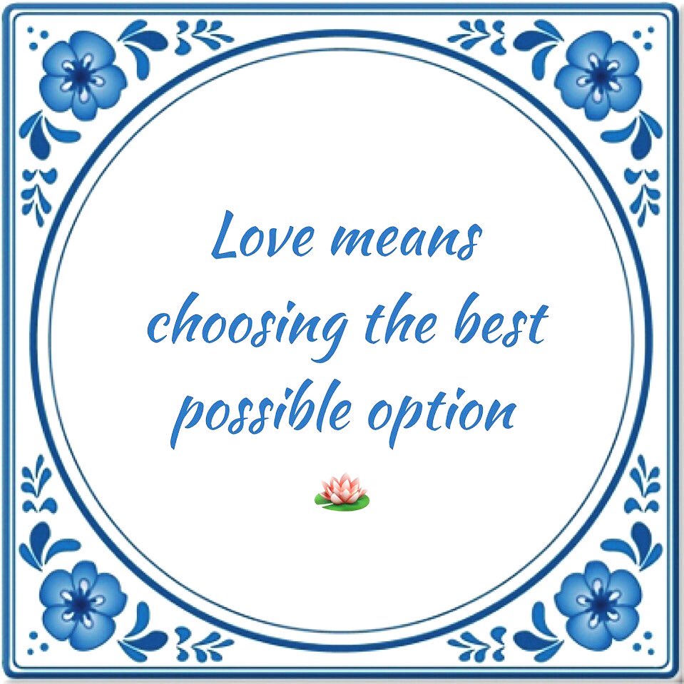 AlexKleinNL's tweet photo. May you learn that you always have a choice and it is up to you which one you choose: love or hate, selfish or altruistic, good or bad, keeping or sharing, …

#life #love #choices #spirituality #enlightenment https://t.co/gwAgunUsZq